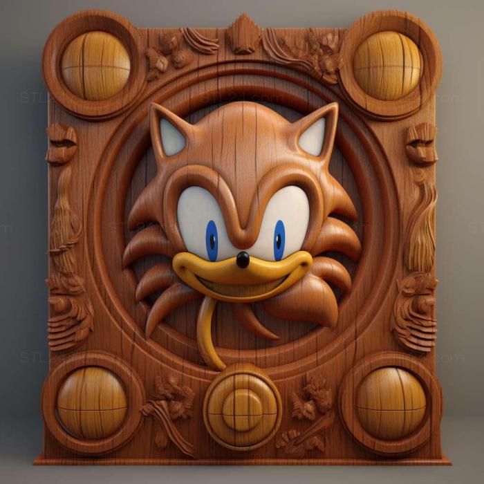 Games (Sonic Mania 1, GAMES_18633) 3D models for cnc